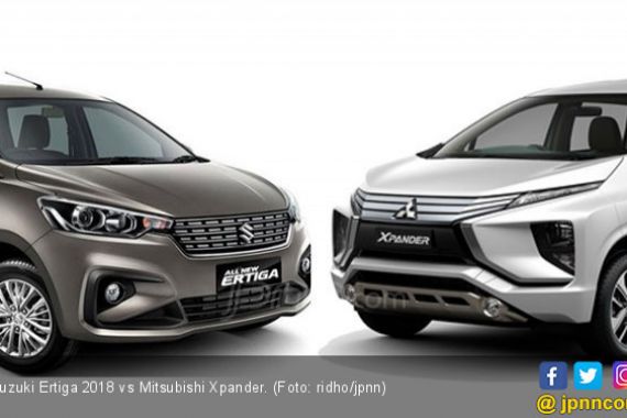 Menakar Suzuki Ertiga 2018 vs Mitsubishi Xpander - JPNN.COM