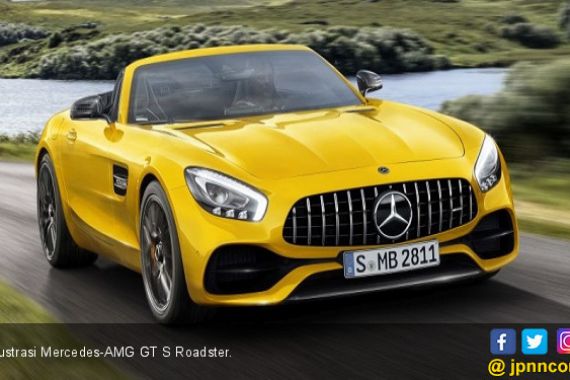 Mercedes-AMG GT S Roadster, Sensasi Melesat tanpa Atap - JPNN.COM