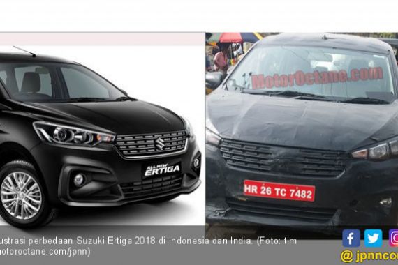 3 Perbedaan Suzuki Ertiga 2018 di Indonesia dengan India - JPNN.COM