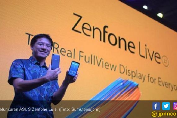 Zenfone Live, Ponsel Berlayar Lebar Harga Terjangkau - JPNN.COM