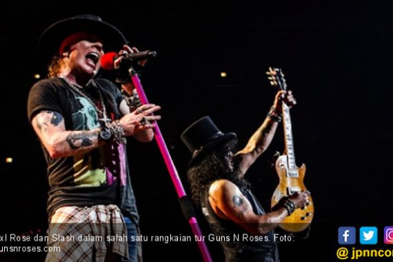 Merasa Dirugikan, Axl Rose Cs Seret Texas Guns and Roses ke Pengadilan - JPNN.COM