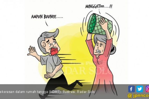 Kisah Suami Korban KDRT Istri, Mukanya Dilempari Keranjang - JPNN.COM