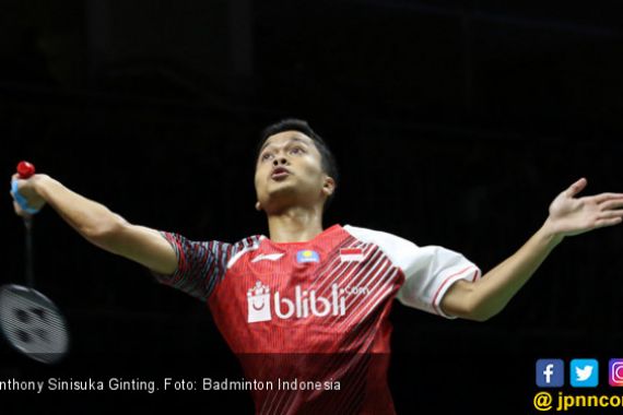 Piala Thomas: Rahasia Ginting Sumbang Poin Pertama Indonesia - JPNN.COM