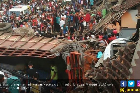 Kasus Kecelakaan Maut di Brebes, Sopir Truk Jadi Tersangka - JPNN.COM