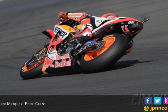 WUP MotoGP Prancis: Zarco Terjatuh, Marquez Paling Kencang - JPNN.COM