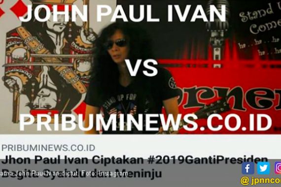 John Paul Ivan: Lagu 2019 Ganti Presiden Bukan Karya Saya! - JPNN.COM