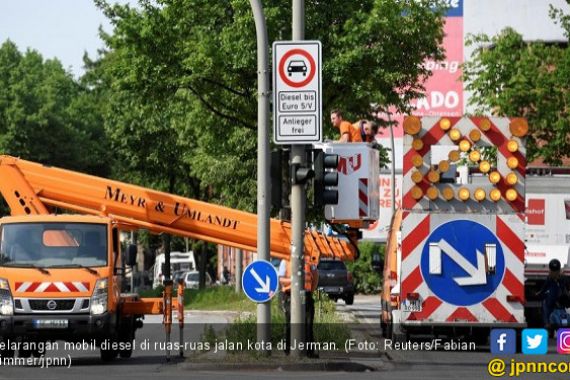 Kota-kota Jerman Mulai Larang Mobil Diesel - JPNN.COM