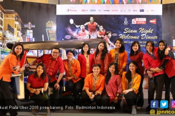 Piala Uber 2018: Susunan Pemain Indonesia vs Malaysia - JPNN.COM