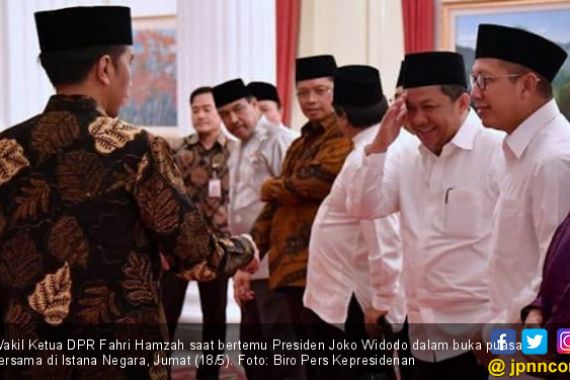 Cerita Fahri Bercanda dengan Jokowi saat Buka Puasa Bersama - JPNN.COM