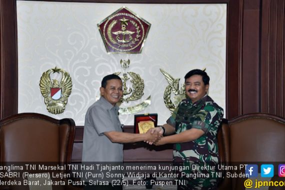 Panglima TNI Terima Direktur Utama PT. ASABRI - JPNN.COM
