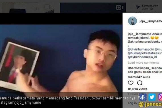 Duh, Ada Viral Pemuda Berkacamata Mau Tembak Jokowi - JPNN.COM