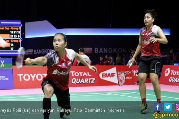 Greysia / Apriyani Bikin Indonesia vs Thailand jadi 1-1 - JPNN.COM