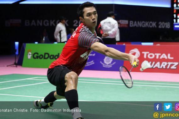 Jonatan Christie Bawa Indonesia Unggul 2-1 Atas Malaysia - JPNN.COM