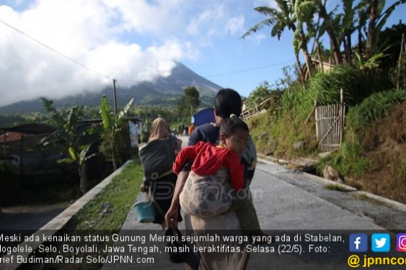 Informasi Penting untuk Warga Lereng Gunung Merapi - JPNN.COM