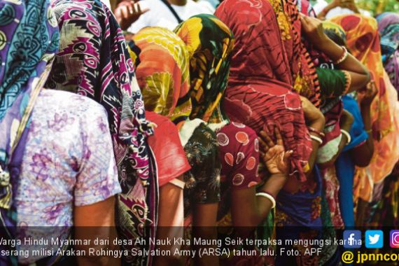 Terungkap! Milisi Rohingya Bantai Warga Hindu Myanmar - JPNN.COM