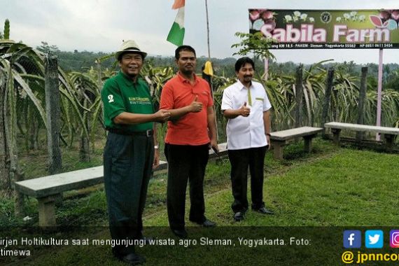 Dirjen Hortikultura Kunjungi Wisata Agro Sleman - JPNN.COM