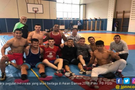 Asian Games 2018: Timnas Gulat Intensif Lawan Atlet Bulgaria - JPNN.COM