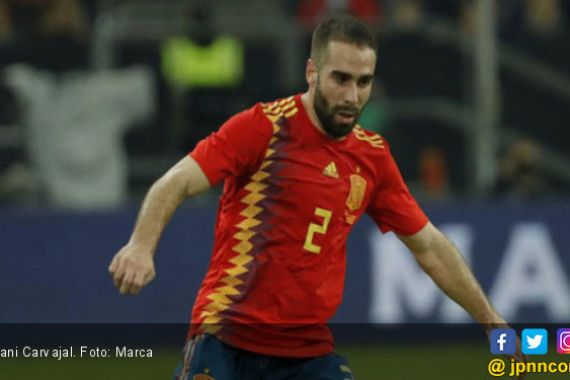 Piala Dunia 2018: Carvajal Bela Spanyol, 3 Pemain Gigit Jari - JPNN.COM