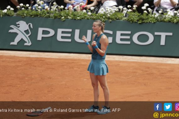 Kvitova Mulus, Venus Angkat Kaki dari Roland Garros - JPNN.COM