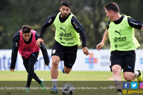 Piala Dunia 2018: Suarez Doakan Salah Fit saat Lawan Uruguay - JPNN.COM