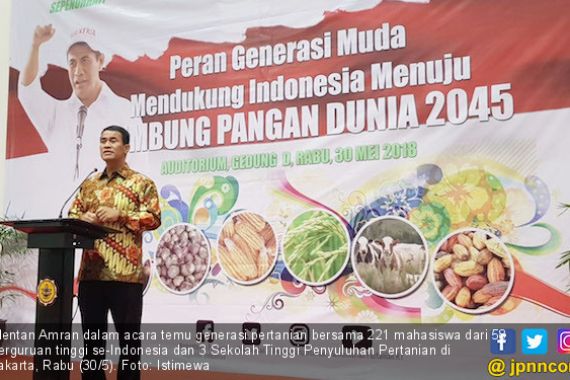 BEM Se-Indonesia Bangga dengan Kebijakan Pangan Mentan Amran - JPNN.COM