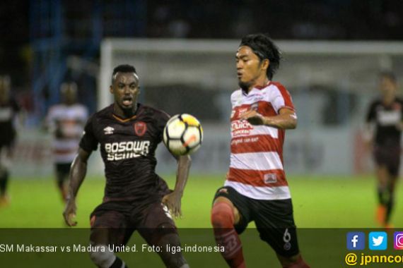 Rekor Buruk PSM Berlanjut di Madura United - JPNN.COM