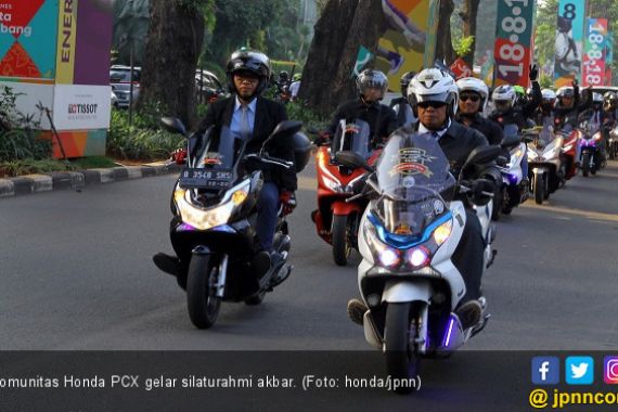 Ribuan Penggemar Honda PCX Tumpah di Silaturahmi Akbar - JPNN.COM