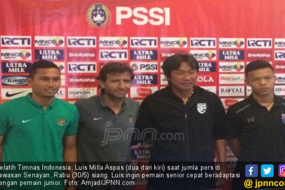 Luis Milla Minta Pemain Senior Cepat Beradaptasi - JPNN.COM