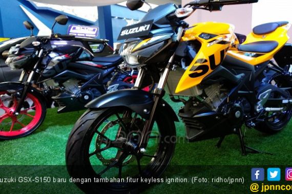 Suzuki GSX-S150 Naik Tingkat dengan Keyless Ignition - JPNN.COM