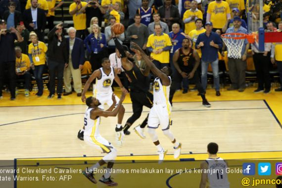 Lewat Overtime, Warriors Atasi Cavaliers di Game 1 Final NBA - JPNN.COM