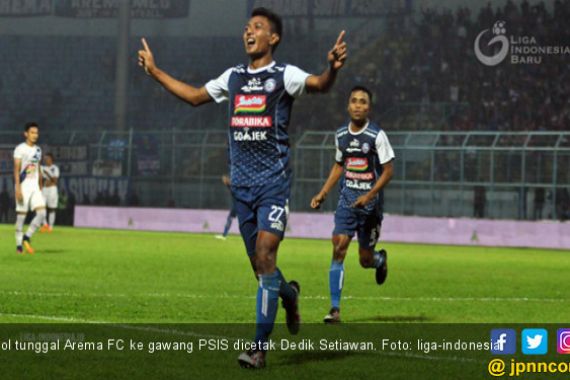 Tundukkan PSIS, Arema FC Naik Satu Setrip ke Peringkat 17 - JPNN.COM
