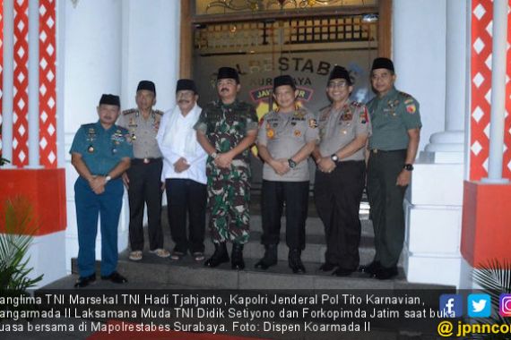 Prajurit TNI dan Polri Solid Menghadapi Bahaya Terorisme - JPNN.COM