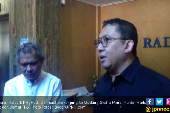 Radar Bogor Diseruduk, Fadli Zon: Tak Boleh Pers Diteror - JPNN.COM