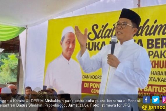 Misbakhun Ajak Santri Ikut Tangkis Hoaks & Fitnah ke Jokowi - JPNN.COM