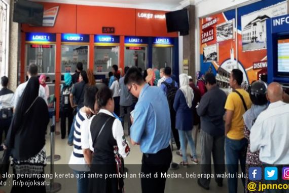 Tiket Ekonomi Kereta Api Medan-Tanjungbalai Ludes Terjual - JPNN.COM