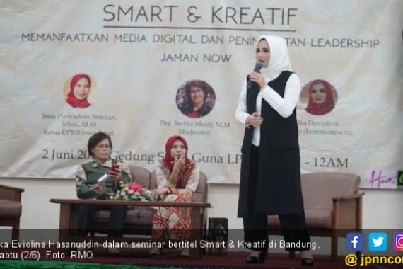 Istri Kang Hasan Ajak Anak Milenial Jabar Pelopori Perubahan - JPNN.COM