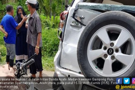 Tabrakan Maut di Aceh Utara, Tiga Orang Tewas, 5 Luka-luka - JPNN.COM