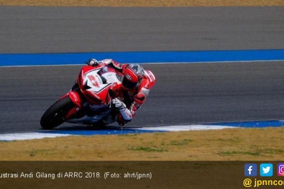 Cedera Tak Lemahkan Pembalap Indonesia Finis di ARRC 2018 - JPNN.COM