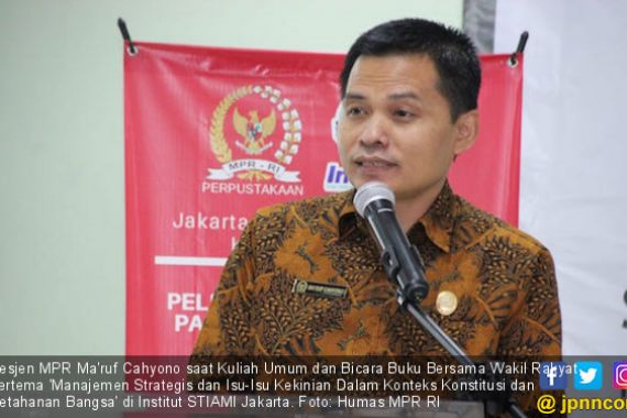 Sekjen MPR Ajak Mahasiswa Memahami Instrumen Pengaman Bangsa - JPNN.COM