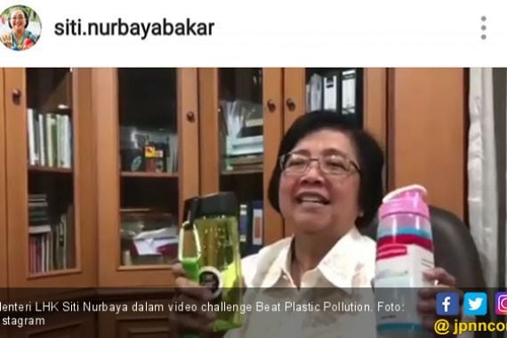 Menteri Siti Tantang Artis Ikut Video Challenge Ini - JPNN.COM