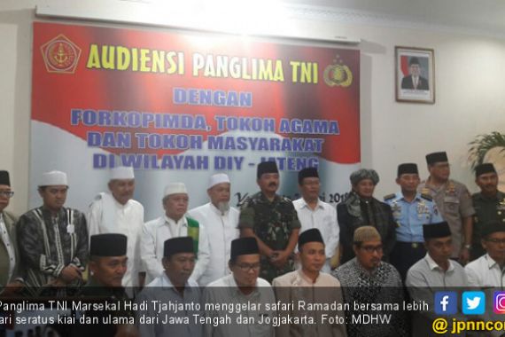 Panglima TNI & Ulama Jogja-Jateng Bersinergi demi Toleransi - JPNN.COM