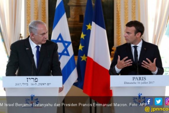 Jauh-Jauh ke Prancis, Netanyahu Cuma Dapat Kecaman - JPNN.COM