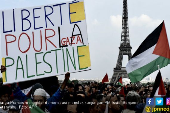 Warga Prancis Tolak Kunjungan PM Israel - JPNN.COM