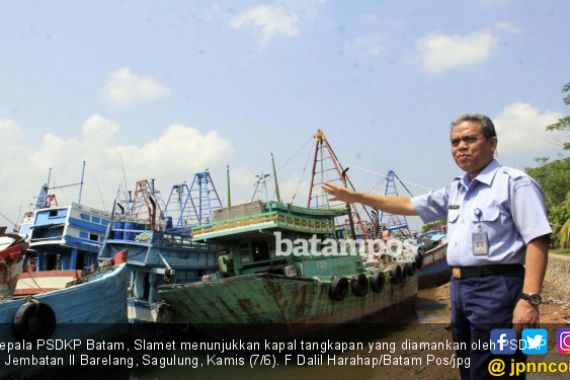59 Kapal Siap Ditenggelamkan, Tinggal Tunggu Arahan Bu Susi - JPNN.COM