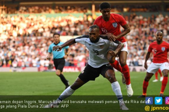 6 Hari Jelang Piala Dunia 2018, Marcus Rashford Unjuk Gigi - JPNN.COM