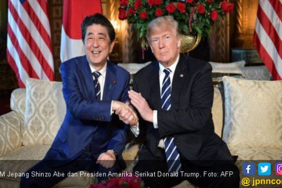 Sambangi Trump, PM Abe Titip Pesan untuk Kim Jong Un - JPNN.COM