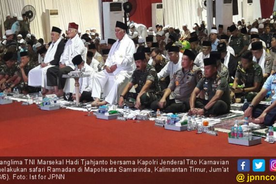 Panglima TNI-Kapolri Ajak Ulama Kaltim Jaga Keamanan - JPNN.COM
