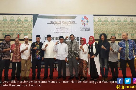 Relawan Jokowi Siap Mewujudkan Demam Asian Games 2018 - JPNN.COM