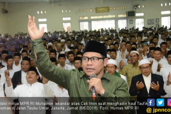 Cak Imin Bertemu Komisioner KPU-Bawaslu, Publik Curiga Bahas Penundaan Pemilu - JPNN.COM