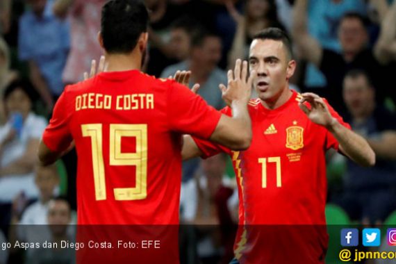 Aspas dan Costa Tentukan Hasil Akhir Tunisia vs Spanyol - JPNN.COM